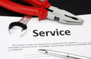Service maintenance contracts
