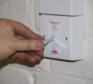 Emergency lighting tests