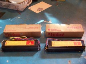 Ballast and battery replacements